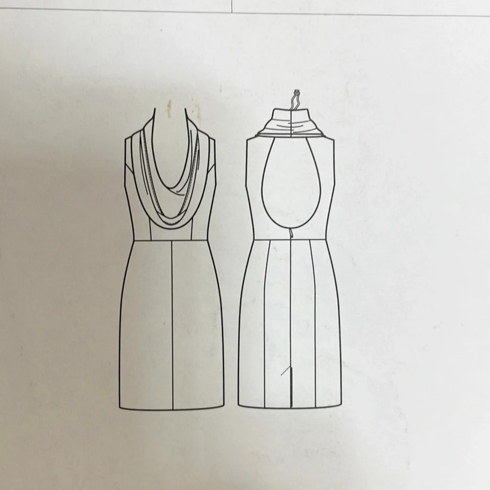 Vogue Sewing Pattern V1531‎ Lialia Julia Alarcon Women Dress NEW Sz AX5